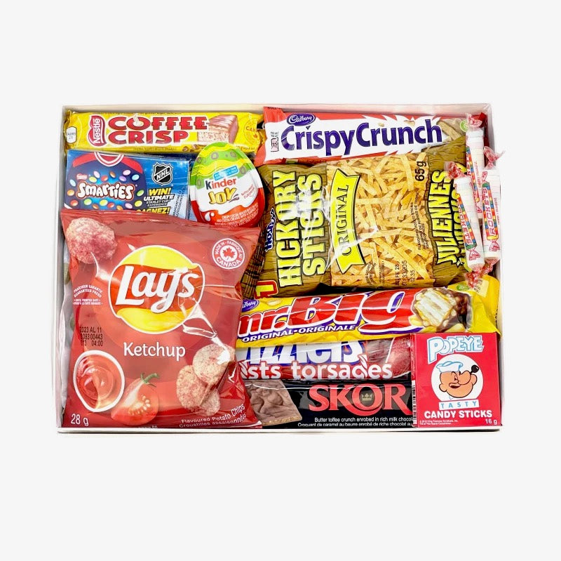 Maple leaf box of treats